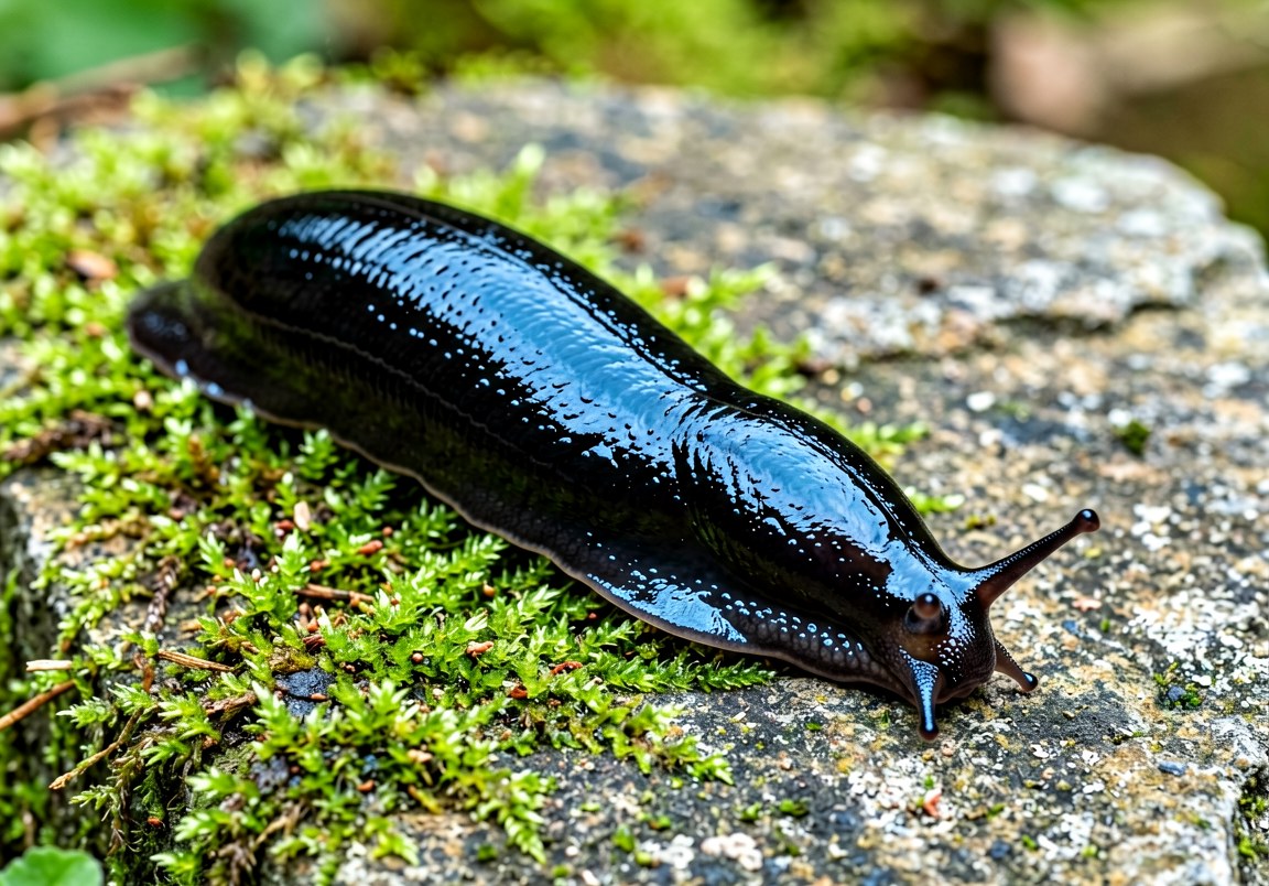 Arion ater | Black Slug