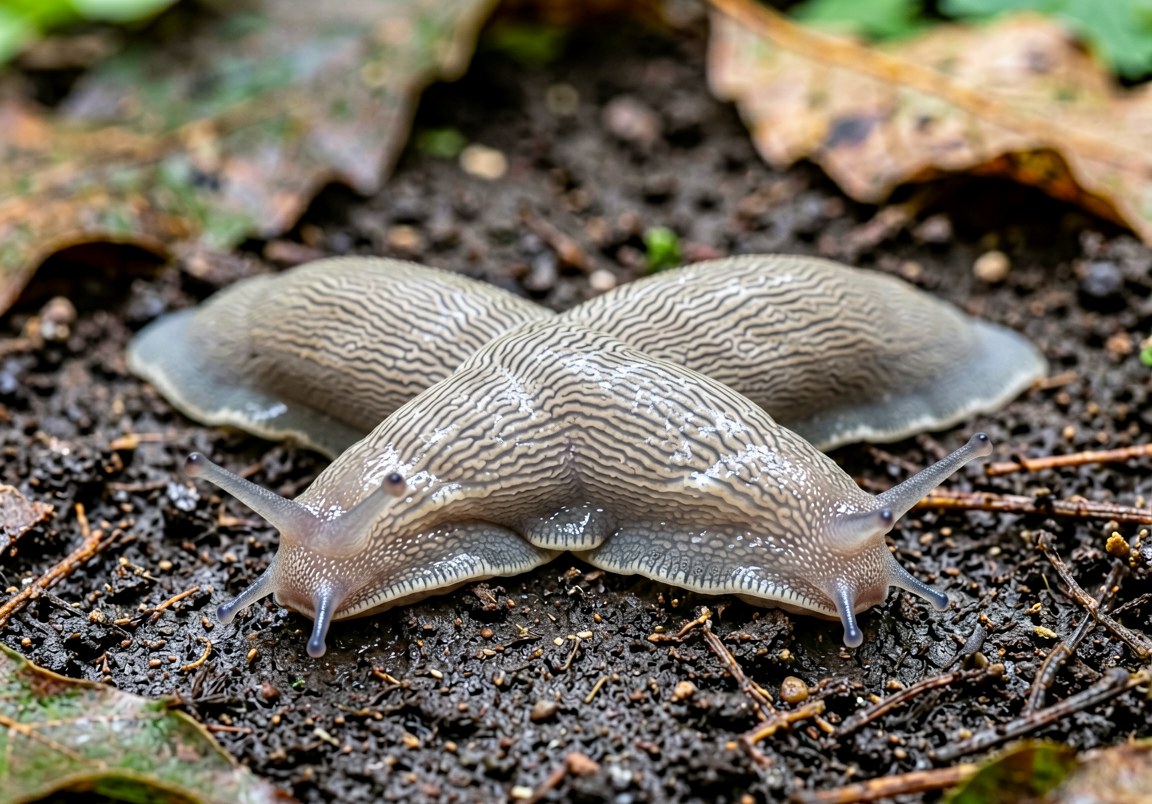 Deroceras reticulatum | Netted Slug
