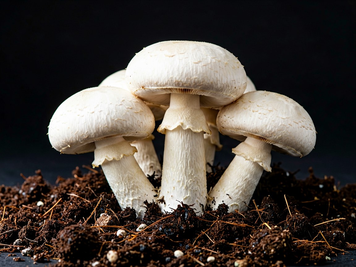 Agaricus bisporus | Button Mushroom