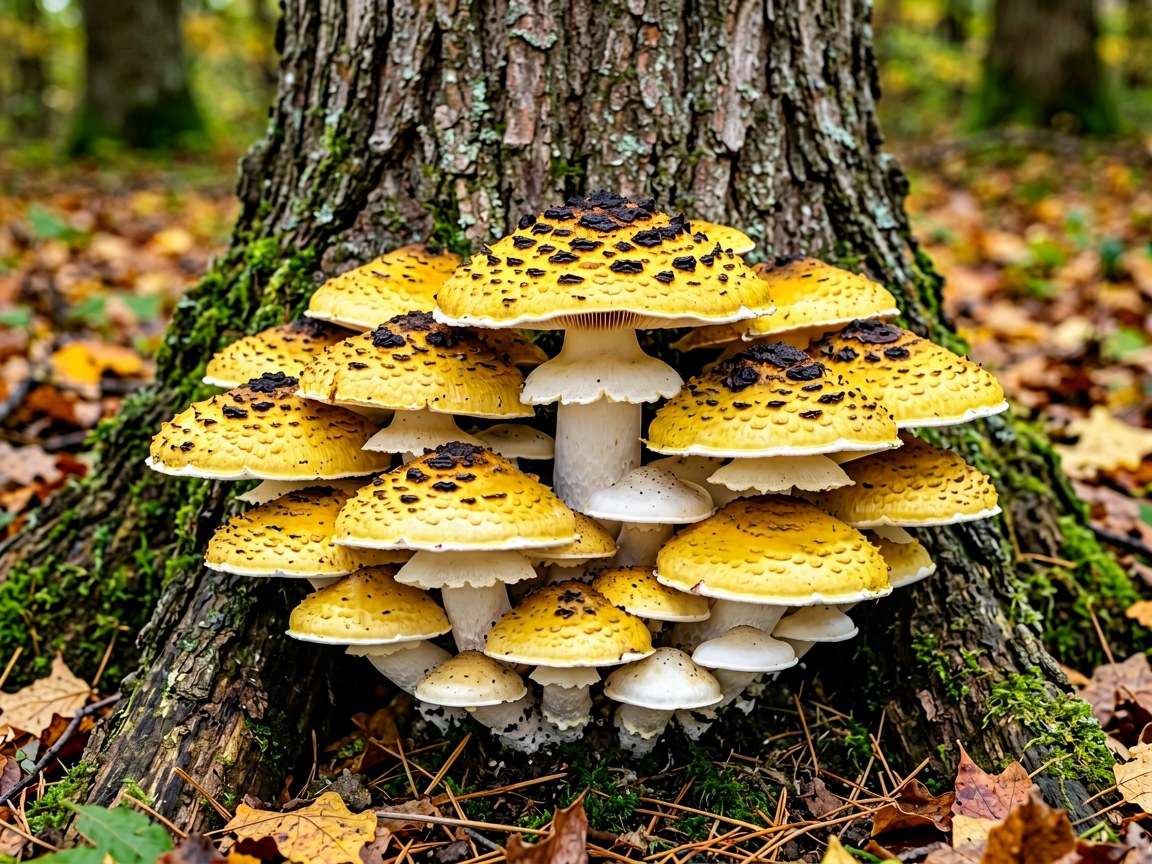 Armillaria mellea | Honey Fungus
