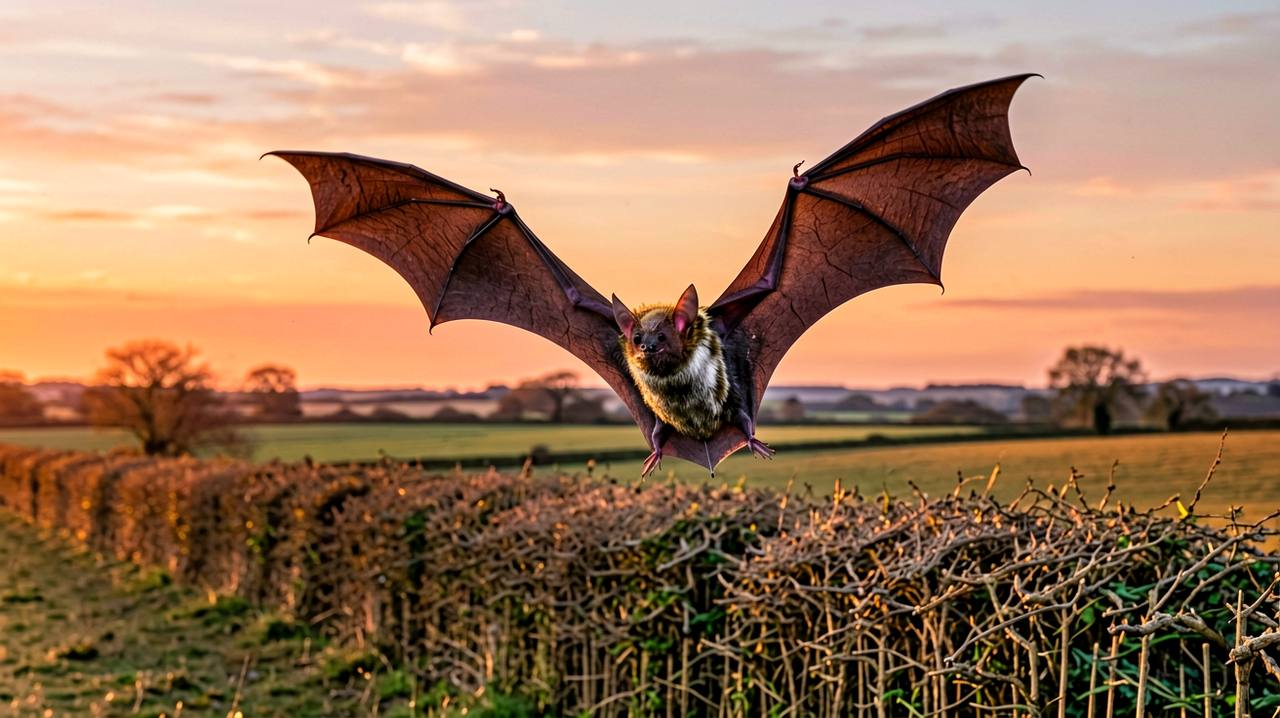 Greater Horseshoe Bat in its natural habitat
