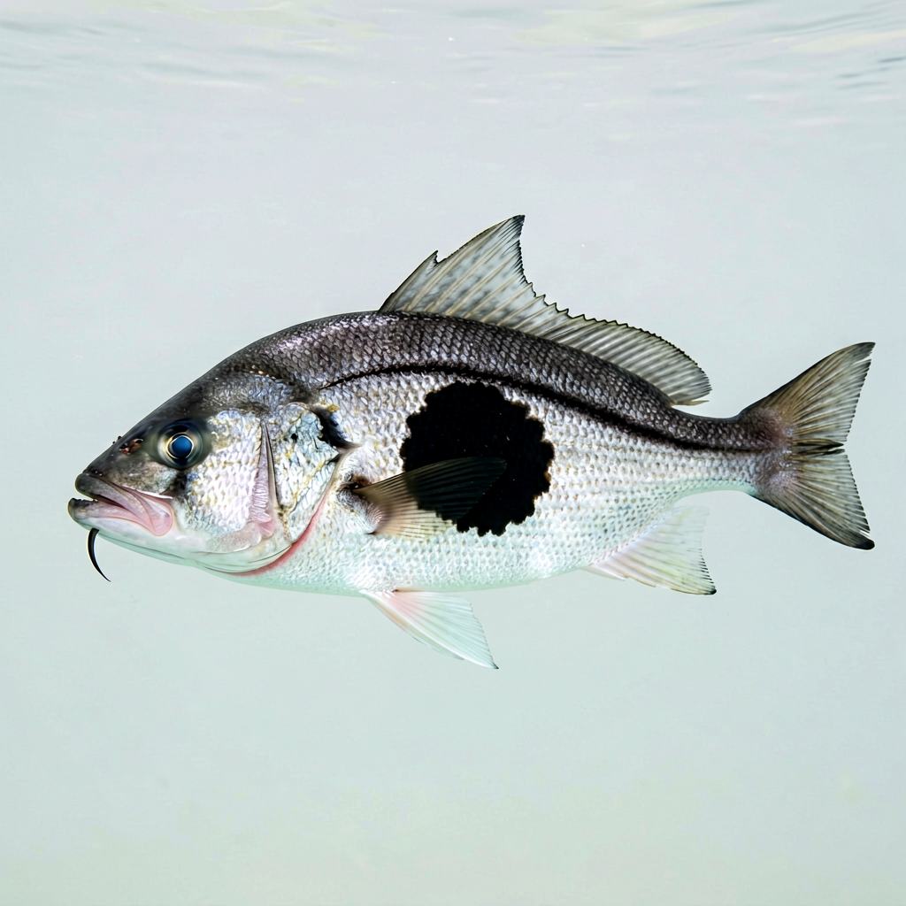 Haddock lying on the seabed