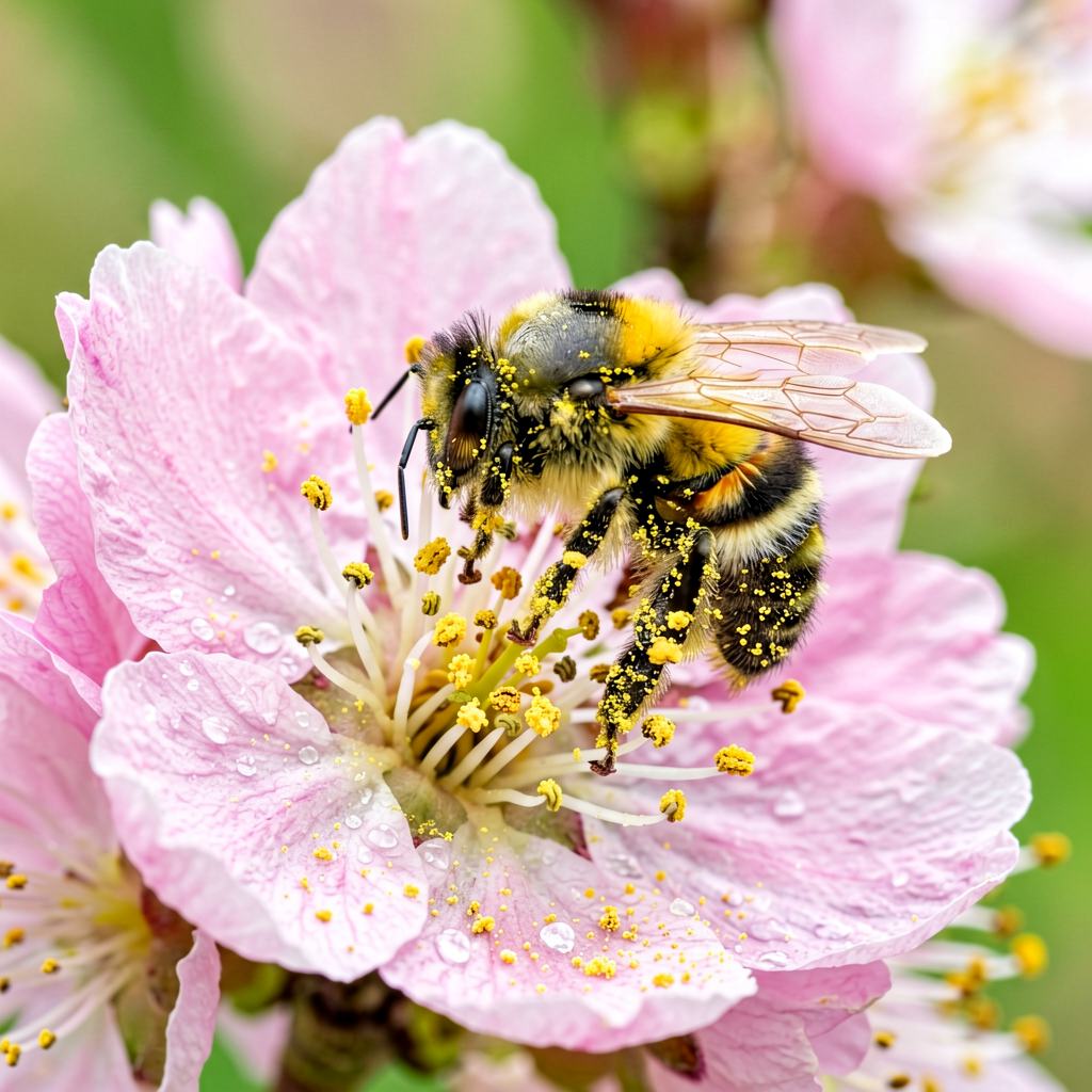Food of the Red Mason Bee