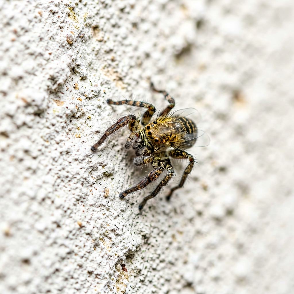 Food of the Zebra Jumping Spider