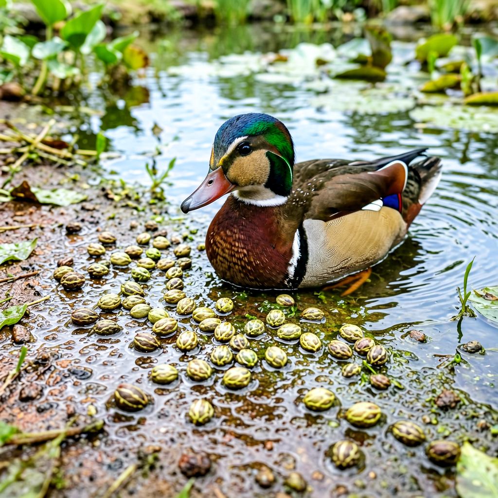 Food of the Wood Duck