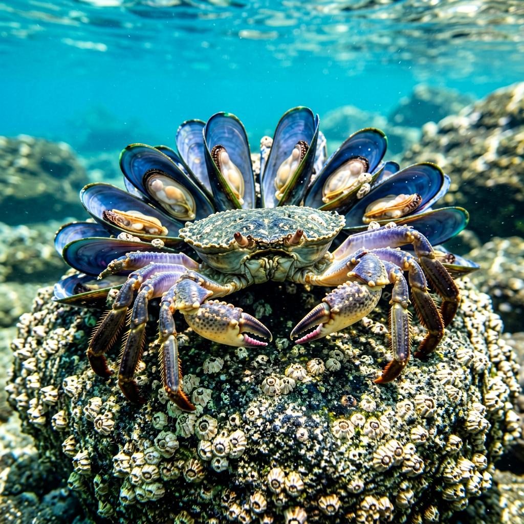 Food of the Velvet Swimming Crab