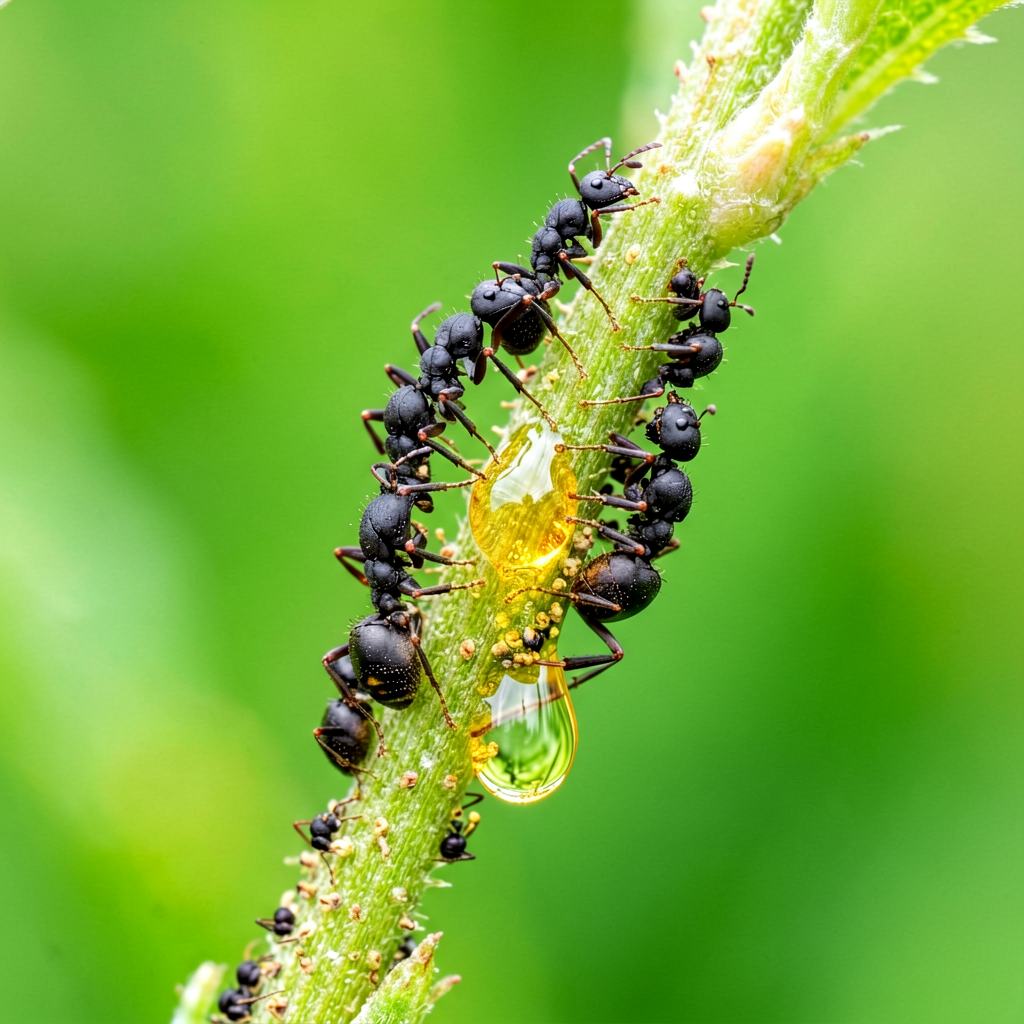Food of the Black Garden Ant