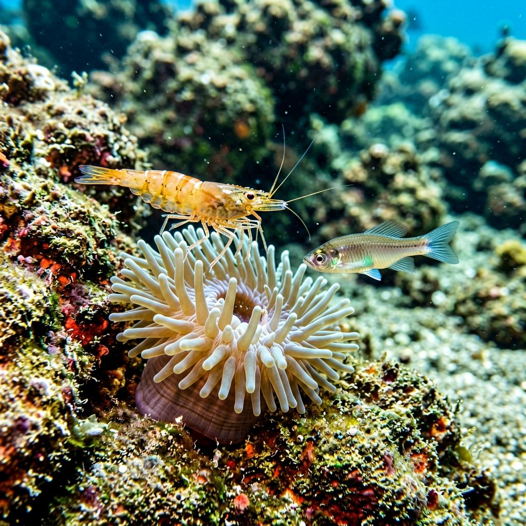Food of the Snakelocks Anemone