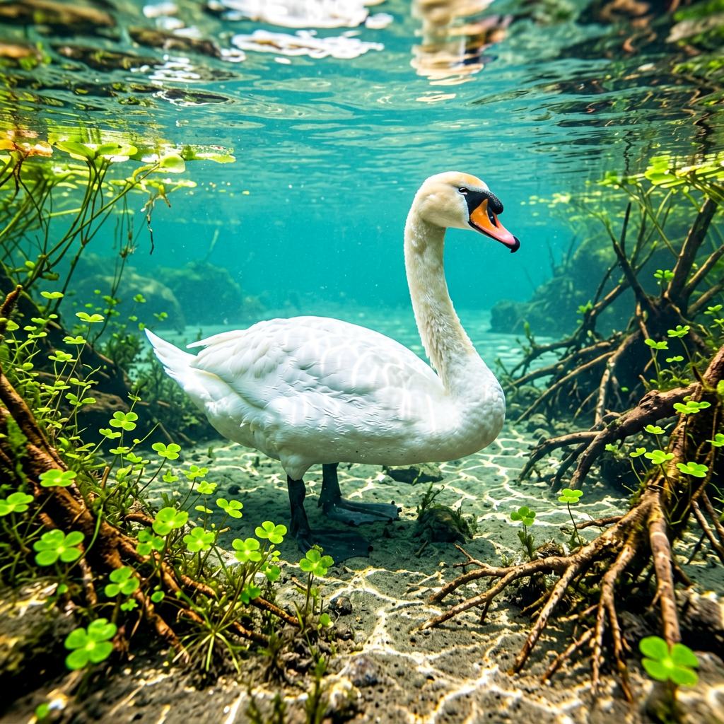 Food of the Whooper Swan