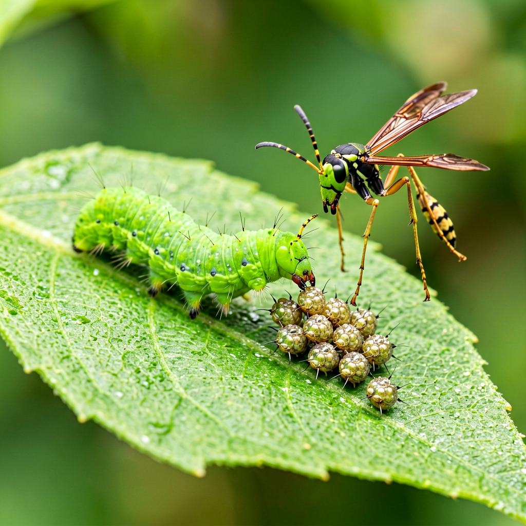Food of the European Paper Wasp