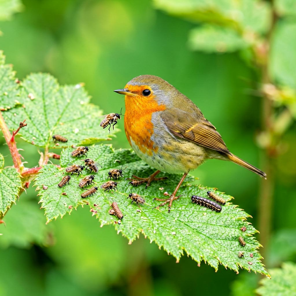 Food of the European Stonechat