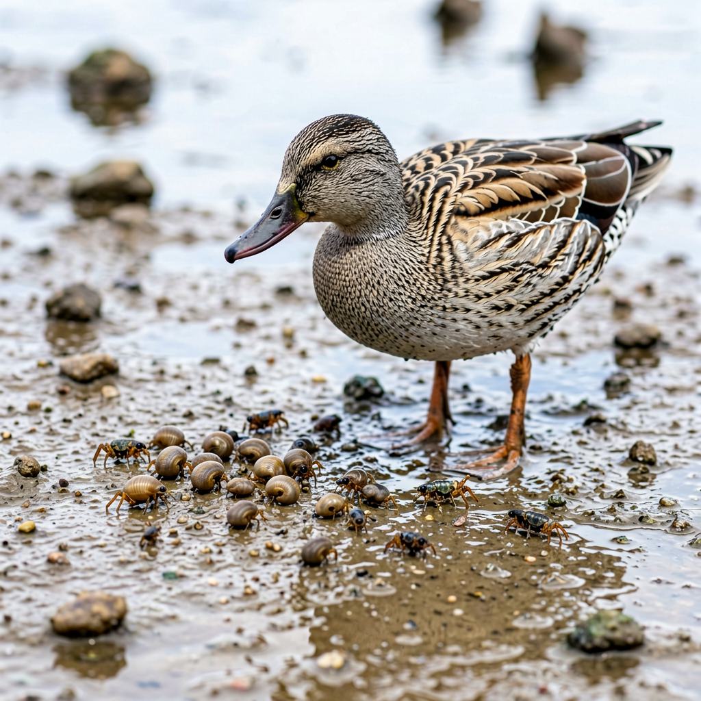 Food of the Common Shelduck