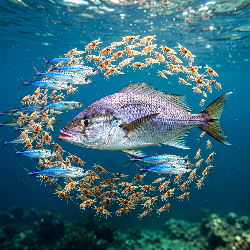 Food of the European Hake