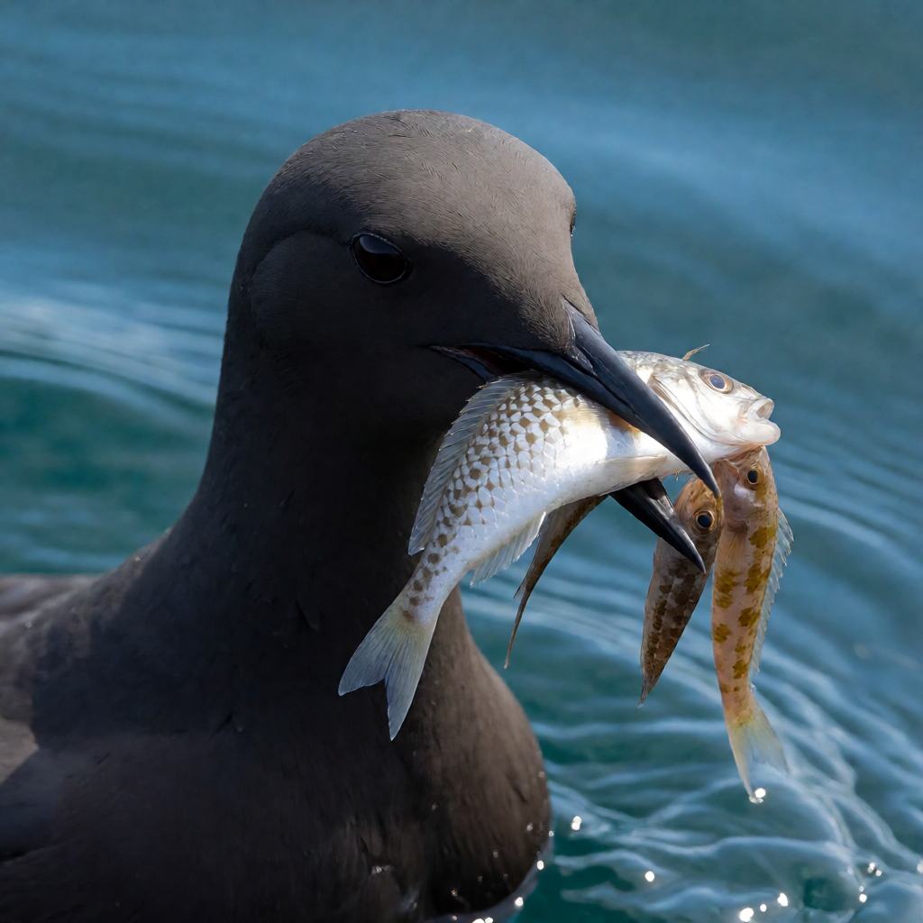 Food of the Black Guillemot