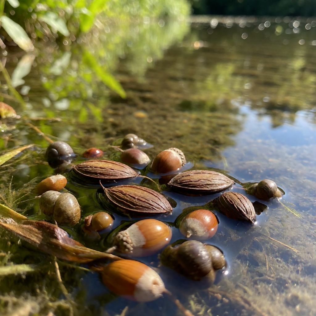 Food of the Mandarin Duck