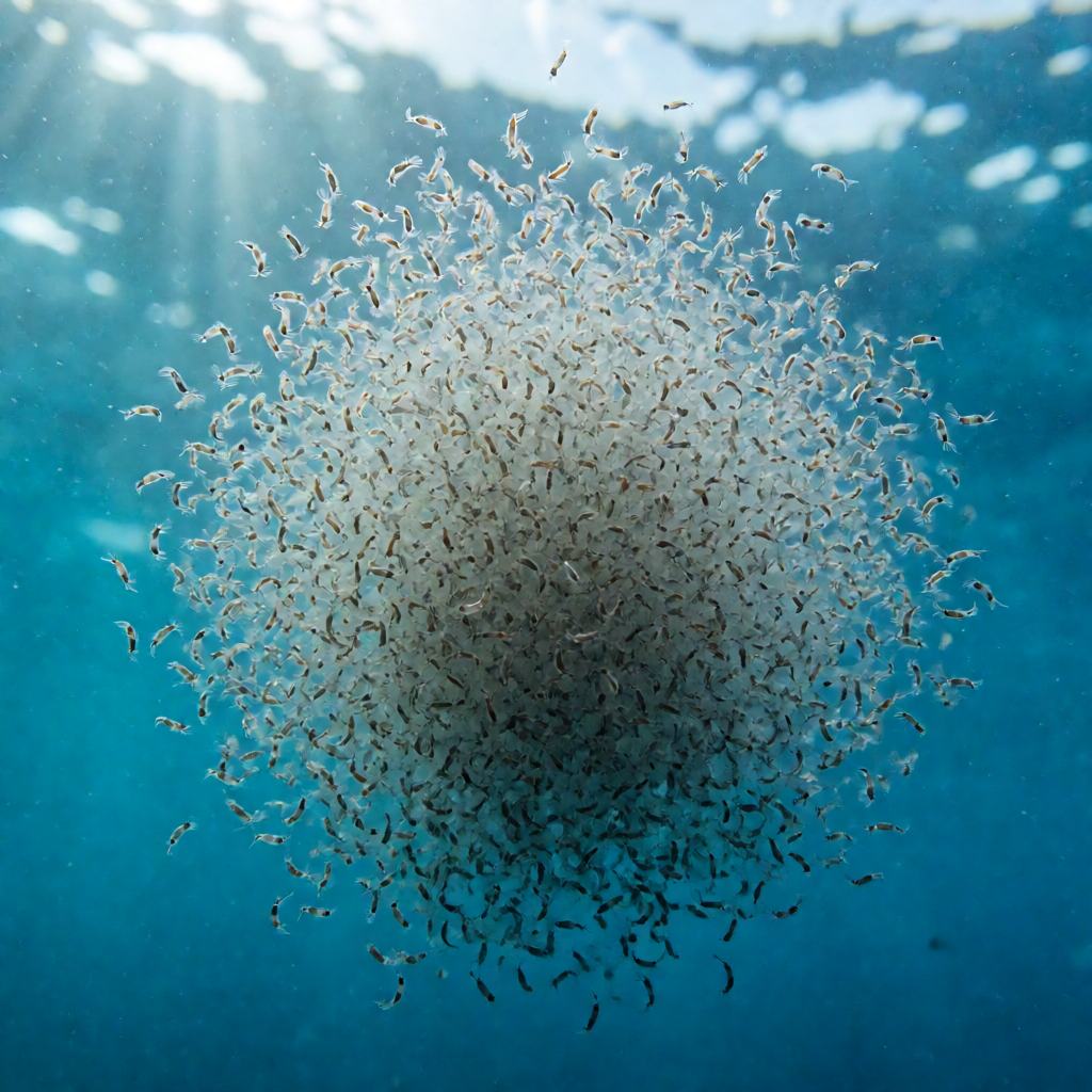 Food of the Giant Manta Ray