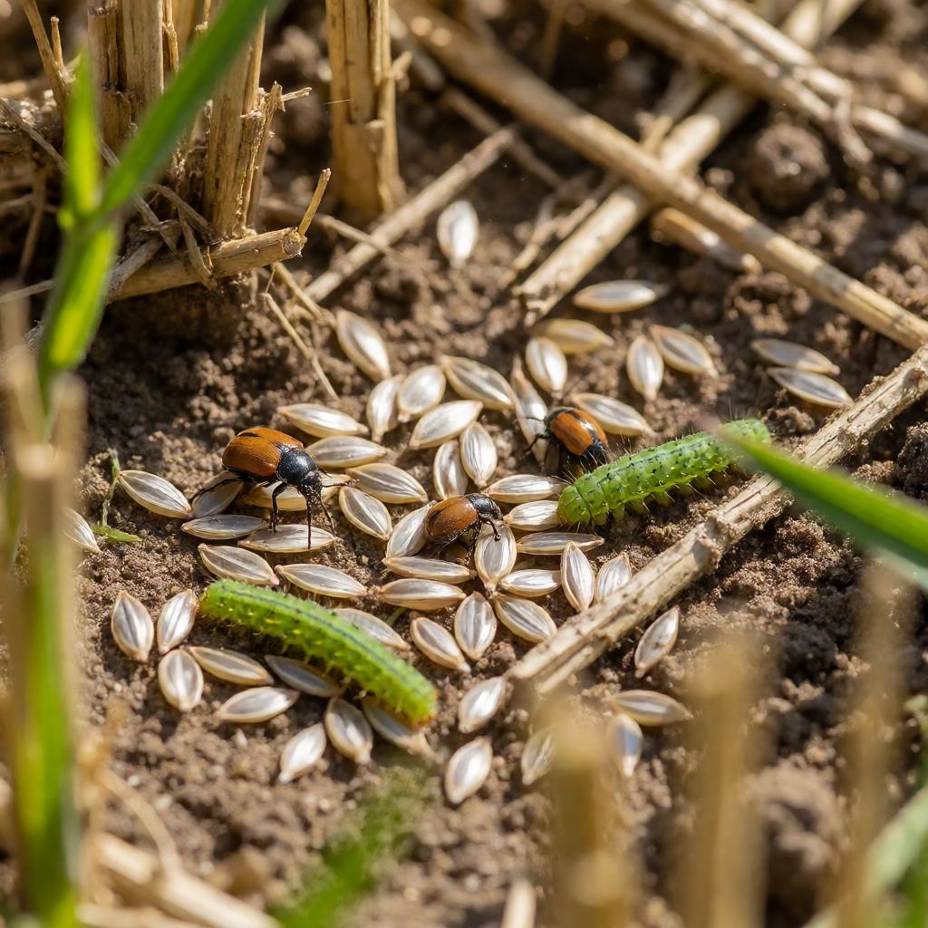 Food of the Eurasian Skylark