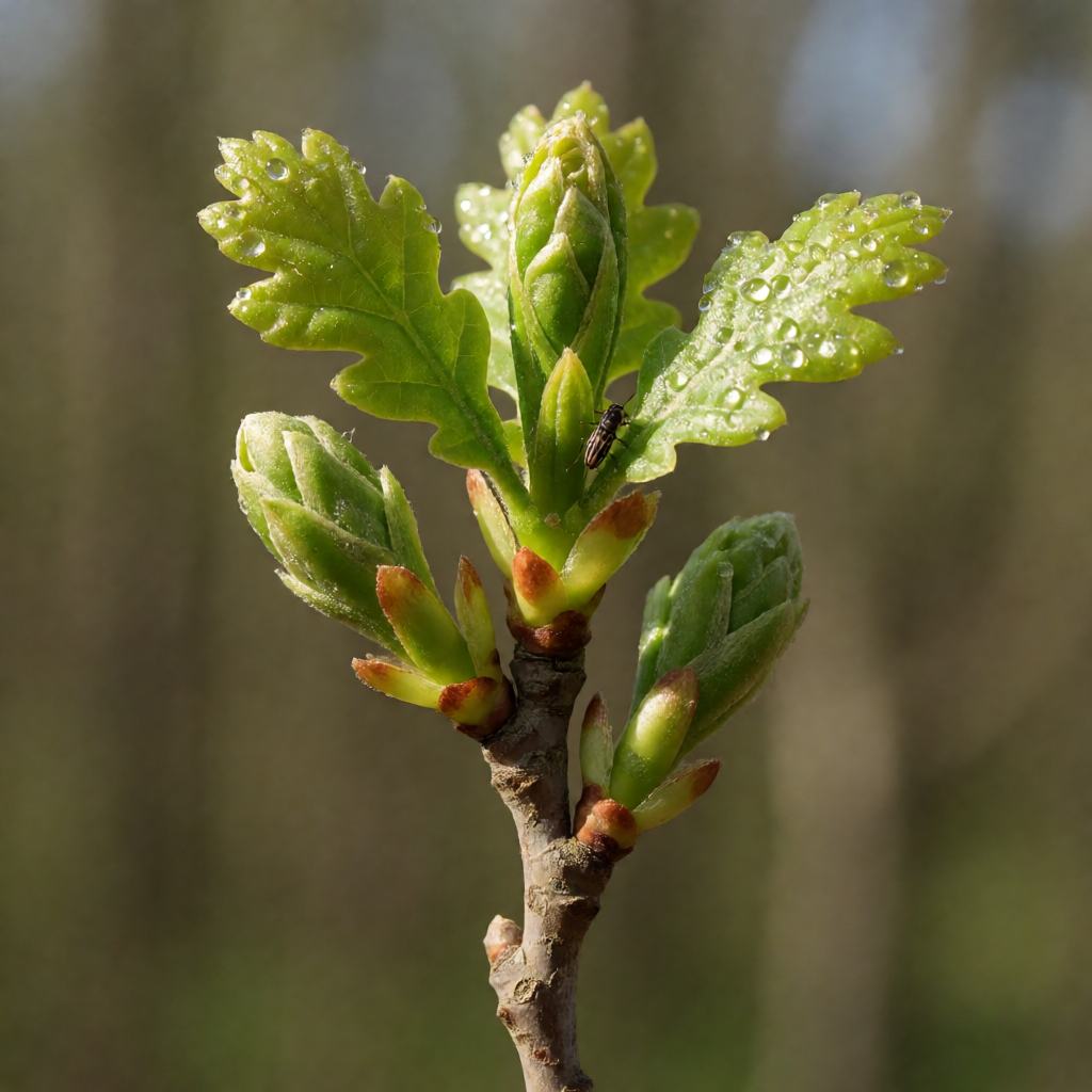 Food of the Purple Hairstreak