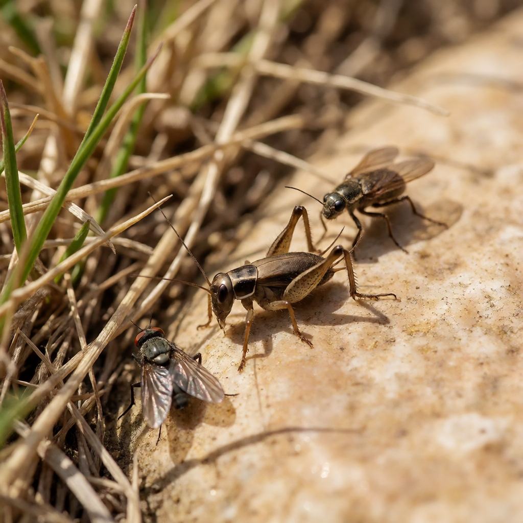Food of the Italian Wall Lizard