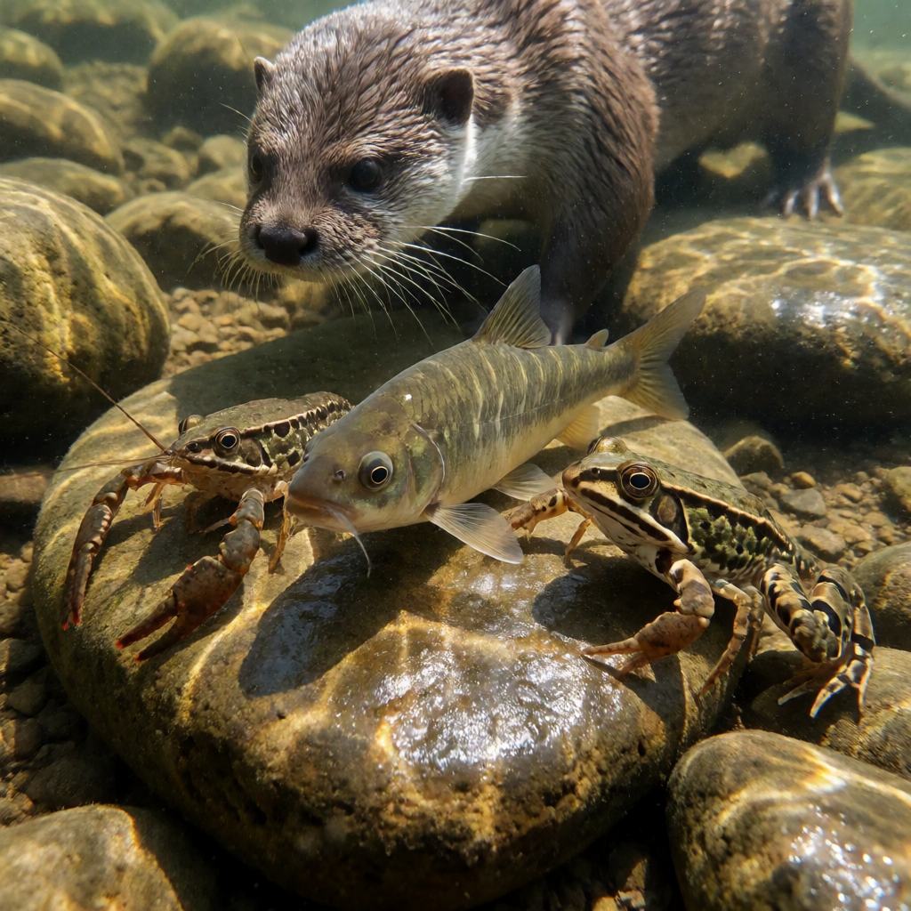 Food of the Eurasian Otter