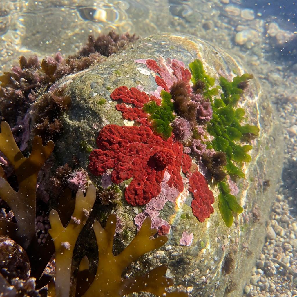 Food of the Purple Sea Urchin