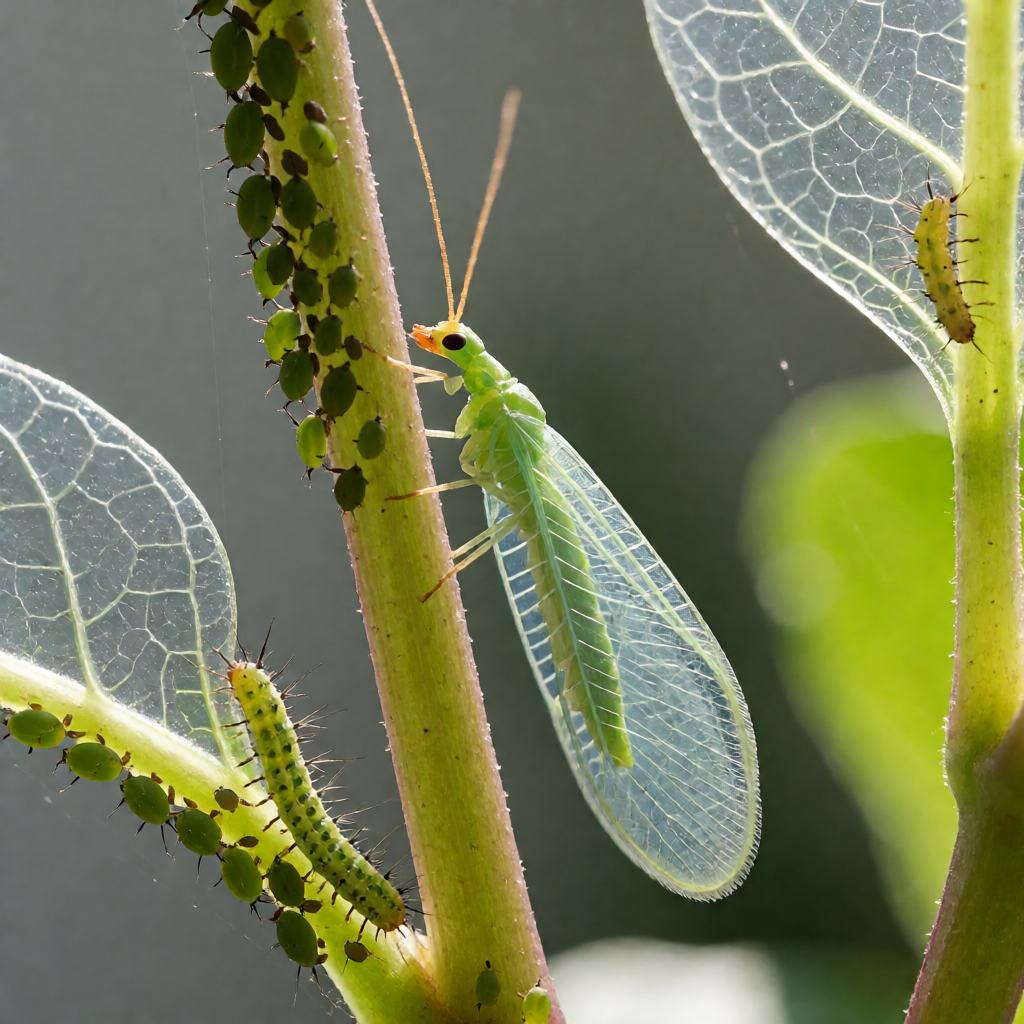 Food of the Green Lacewing