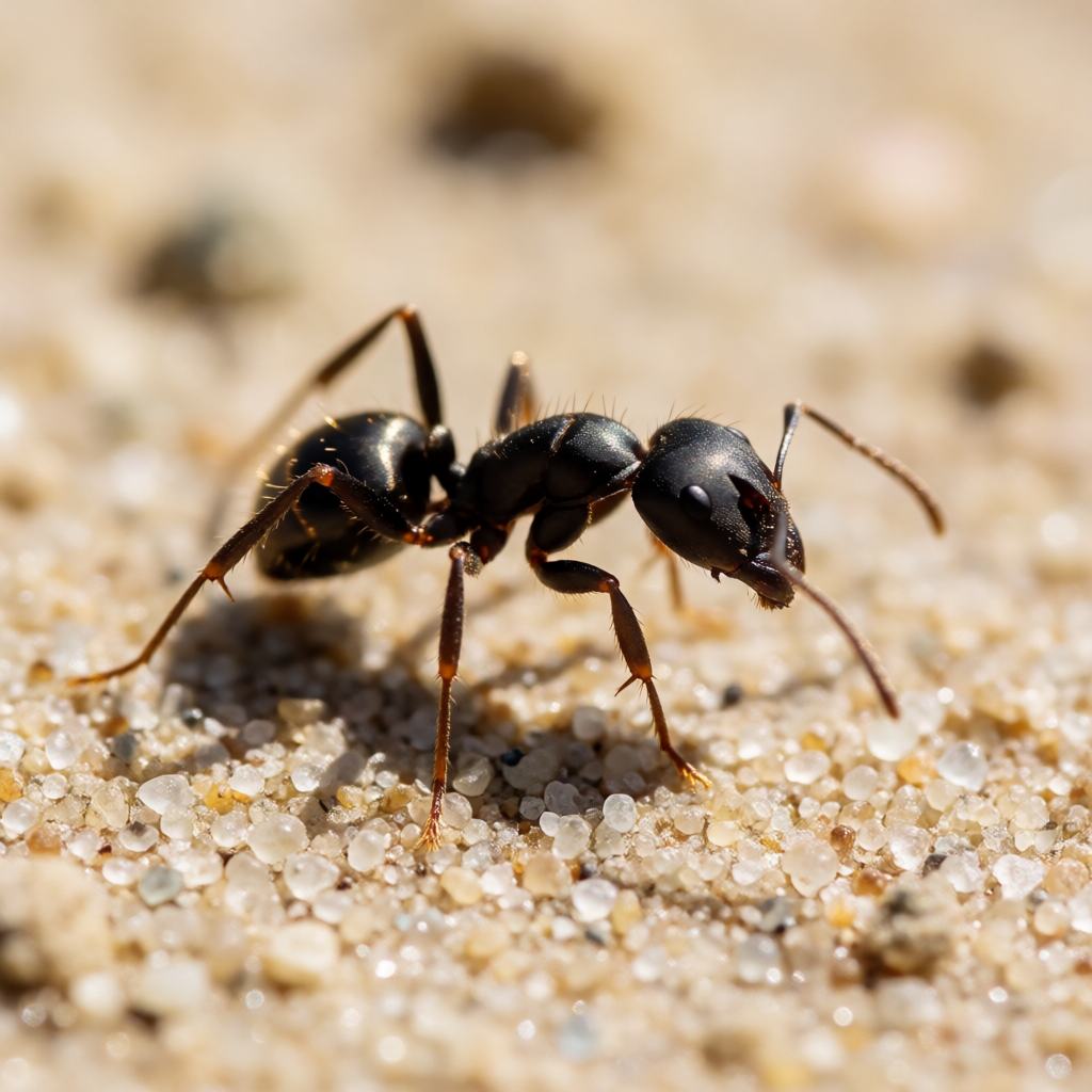 Food of the Spotted-winged Antlion