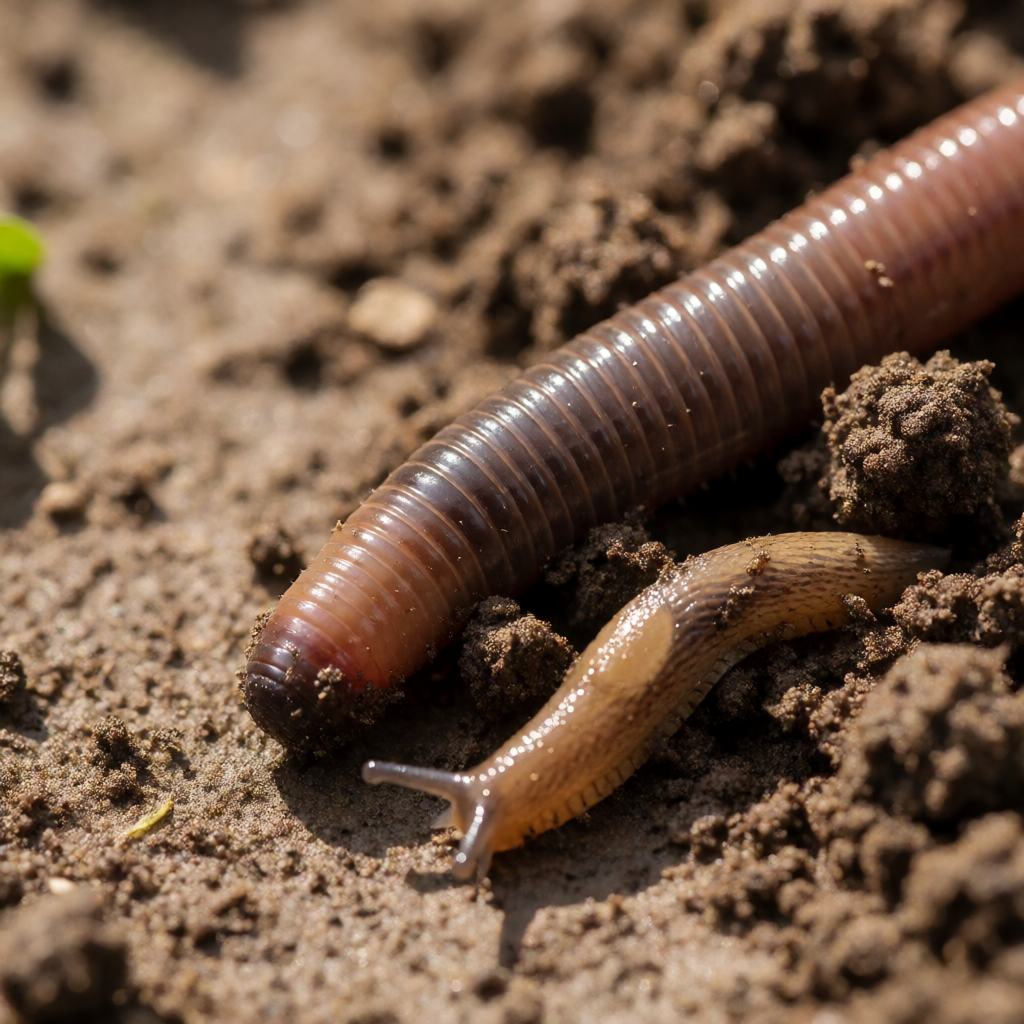 Food of the Eastern Slow Worm
