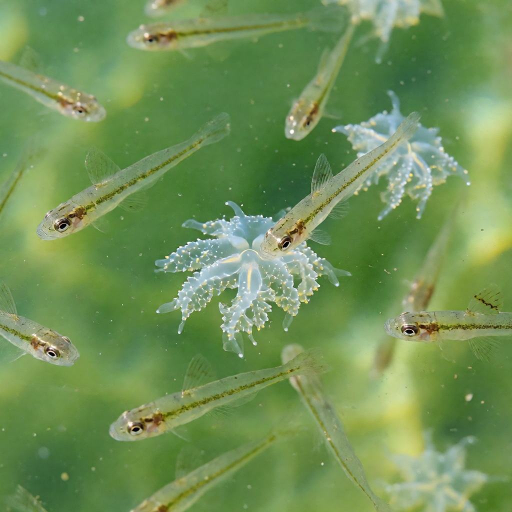 Food of the Atlantic Sea Nettle