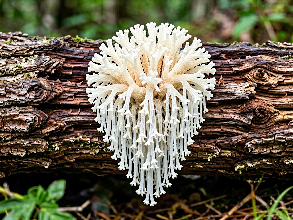 Hericium coralloides | Coral Tooth Fungus