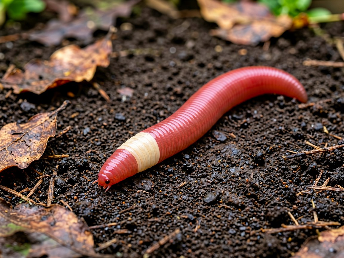 Lumbricus rubellus | Red Earthworm