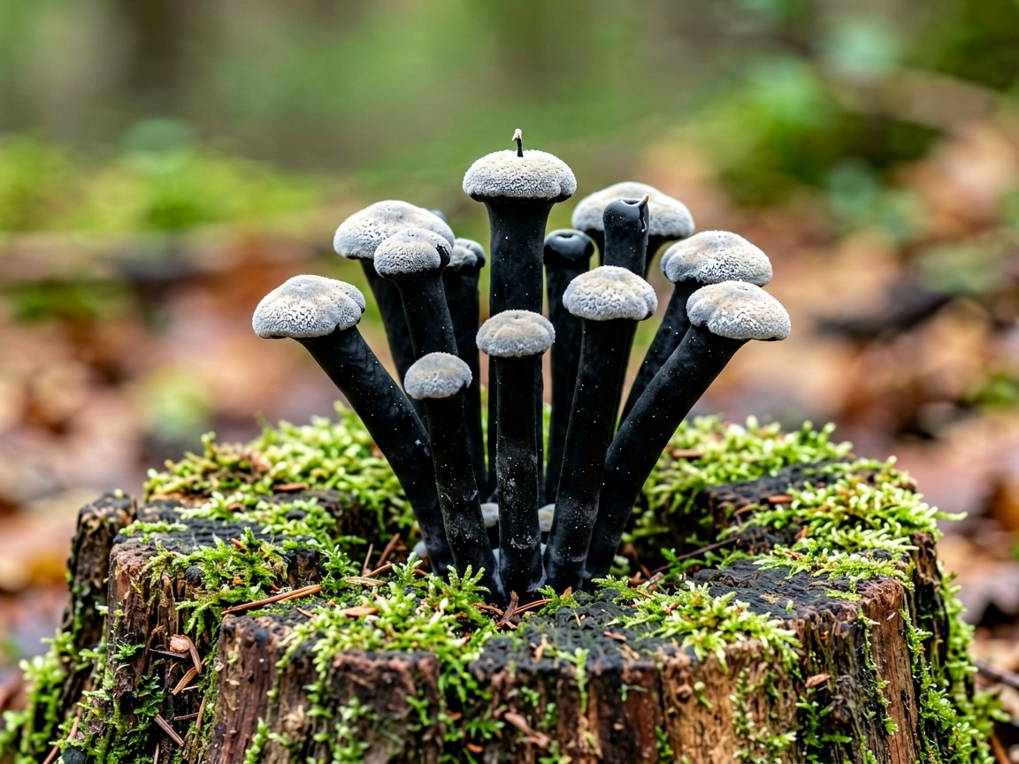 Xylaria hypoxylon | Candlesnuff Fungus
